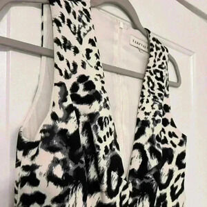 KEEPSAKE Structured Animal Cocktail Dress - Small